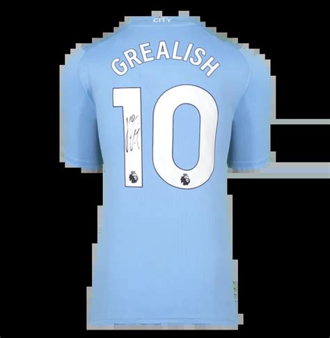 Maillot Manchester City 2024 signé par Jack Grealish LCS