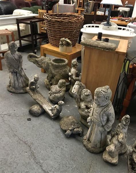 LOT OF CONCRETE GARDEN ORNAMENTS In Larne County Antrim Gumtree