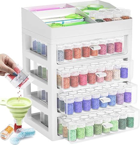 ARTDOT Storage Containers For Diamond Painting Accessories Art Bead