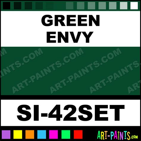 Green Envy 42 Pack Tattoo Ink Paints - SI-42SET - Green Envy Paint ...