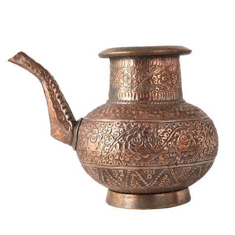 Shop Handmade Vintage Copper Gangajal Water Pot