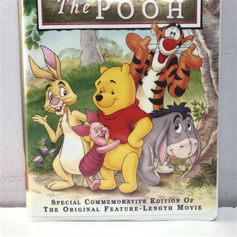 Disney Masterpiece Many Adventures Winnie The Pooh Vhs Video Tape Vtg