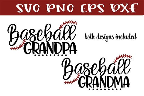 Baseball Grandpa Baseball Grandma Svg Baseball Baseball Etsy