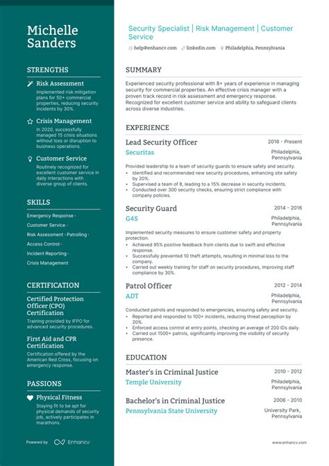 5 Armed Security Guard Resume Examples Guide For 2023