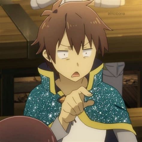 Satou Kazuma Icon Anime Art Beautiful Anime Boy Anime Memes