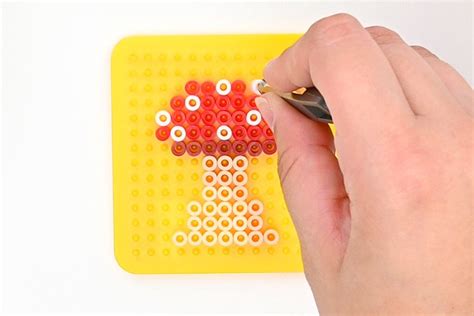 Mushroom Perler Beads Diy Perler Bead Mushroom Free Patterns