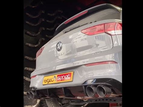 VW GOLF 8 1 0 ETSİ R LİNE BODYKİT VE KUMANDALI EGZOZ SESİ YouTube