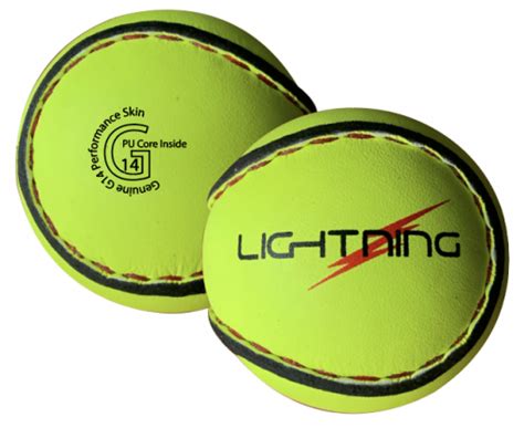ls lightning sliotar senior hennebery sports