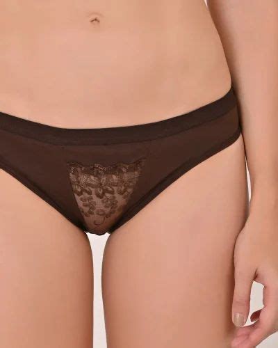 Women Full Coverage Non Padded Hosery Cotton Blend Set Magno Brown Lingerie Set At Rs Piece