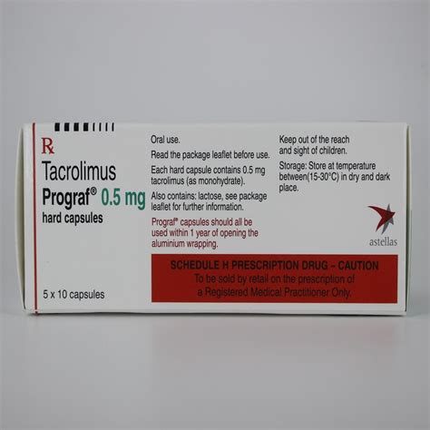 Tacrolimus Mg Prograf Capsules Astellas At Rs Box In Chennai