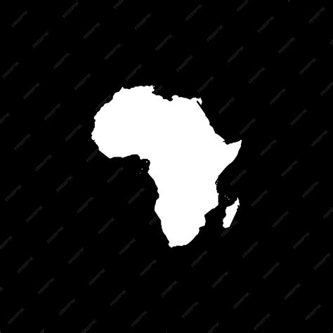 Premium Vector | Africa map icon