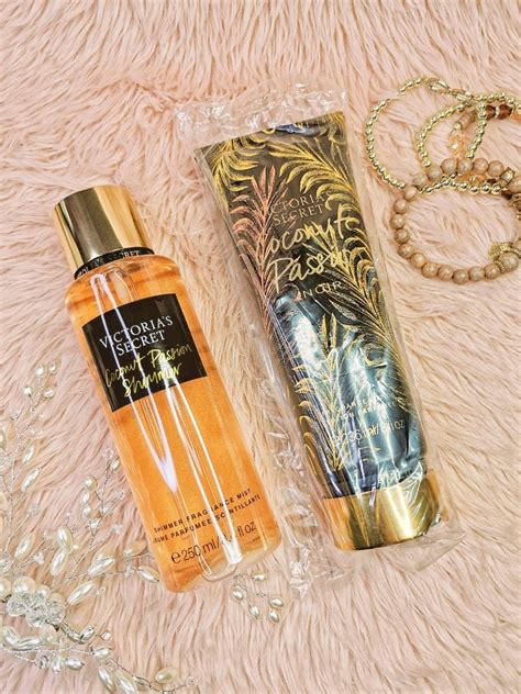 Victorias Secret Coconut Passion Shimmer Fragrance Mist And Coconut