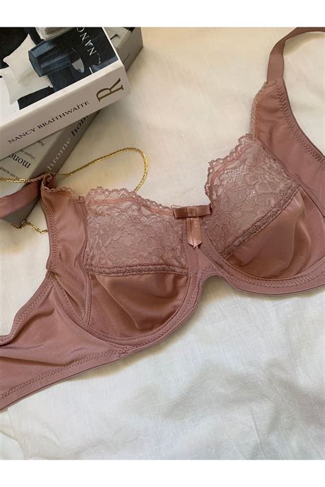 ROZENİN LINGERIE Büyük Beden Desteksiz Kapsız Balenli Dantel Detaylı Toparlayıcı C Cup Sütyen