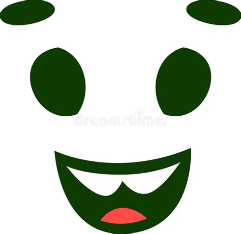 Laughing Cartoon Face stock vector. Illustration of mouth - 302127985