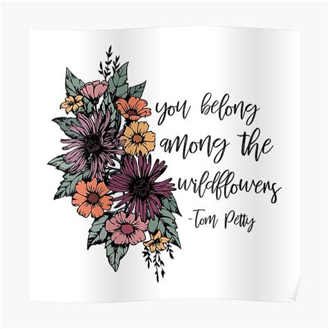 Tom Petty Wildflowers Wall Art | Redbubble