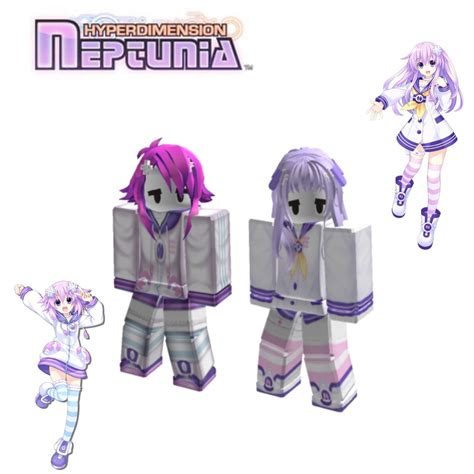 Neptune And Nepgear Cool Avatars Female Avatar Roblox