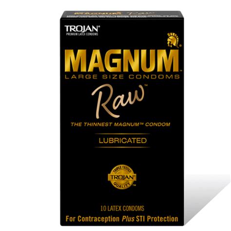 Trojan Magnum Raw Condoms | Condom Depot