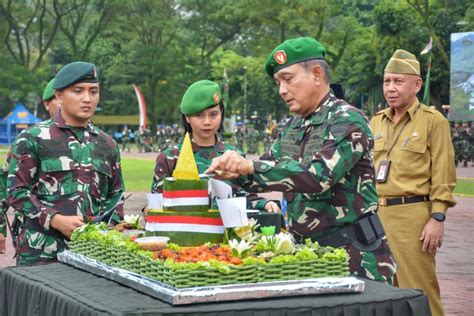 Hari Juang Infanteri 2023 Prajurit Harus Lebih Bersatu Dengan Rakyat