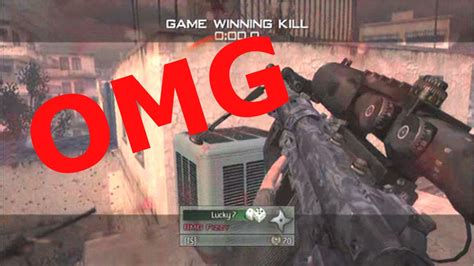 I Hit A 2 Piece Mw2 Trickshotting Youtube