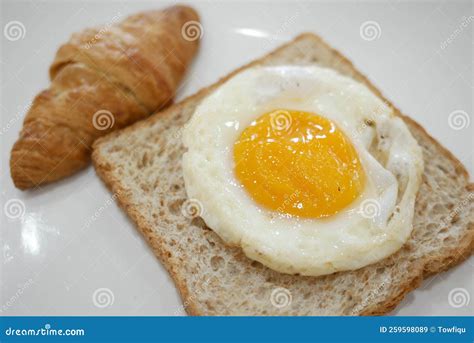 Half Boiled Egg Toasted Bread And Tea On Table Stock Image Image Of Serving Roasted 259598089