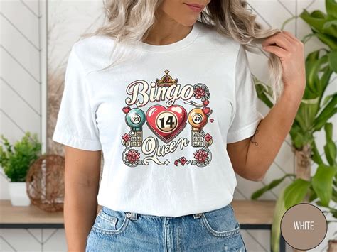 Bingo Queen Shirt Bingo Game T Shirt Bingo Lover Funny Bingo Player