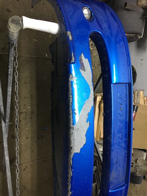 Ремонт бампера — Opel Vectra B, 2 л, 1998 года | кузовной ремонт | DRIVE2