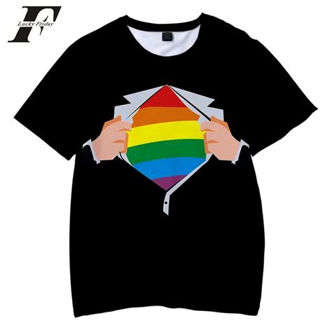 New Lgbt 3d T Shirt Men Women Lesbians Gays Bisexuals Transgender