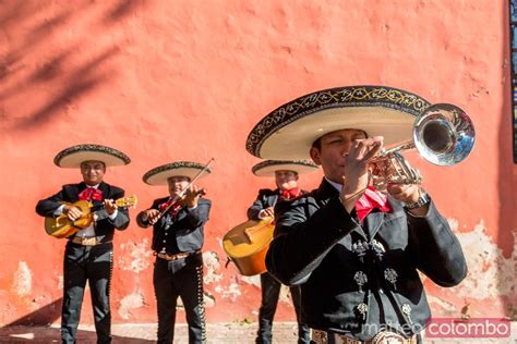 Traditional Mexican Mariachi Group In Merida Yucatan Mexico