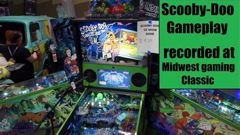 Scooby Doo Pinball Machine Made By Spooky Pinball At The Midwest