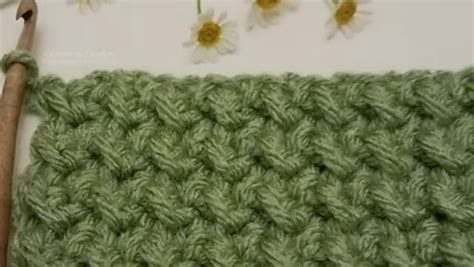 Crochet Crunch Stitch Tutorial Step By Step All Thing Crafts