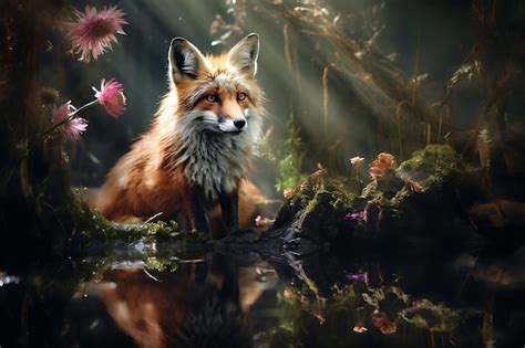 Premium Ai Image Wildlife Reverie A Photographic Dream Wildlife