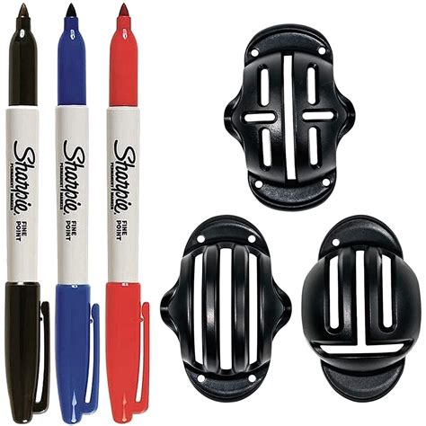 SAPLIZE 4 6 Pack Golf Ball Line Drawing Marker Golf Ball Liner Golf