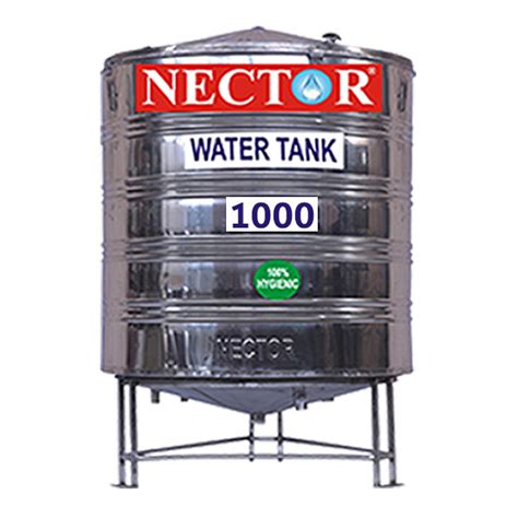 SS Water Tank Standard 1000 ℓ - Nector India