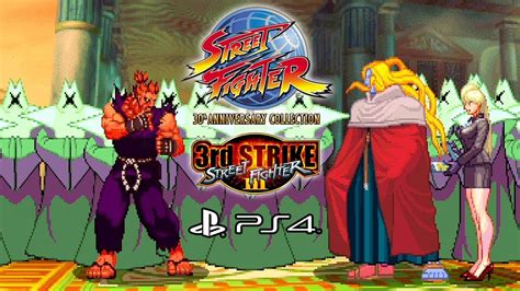 Street Fighter Iii Rd Strike Ps Arcade Sf Th Anniversary