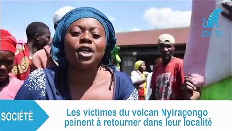 RDC retour craintif des victimes du volcan Nyiragongo à Goma Vidéo