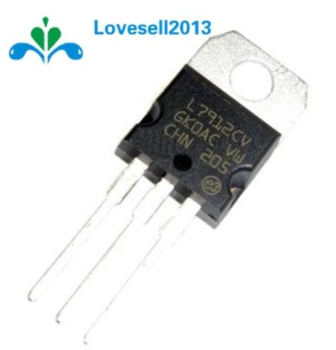 10PCS IC L7912CV L7912 7912 TO 220 ST Voltage Regulator 12V ST-in ...
