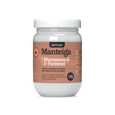 Manteiga de Murumuru e D Pantenol 220ml Loja Soft Hair Cosméticos