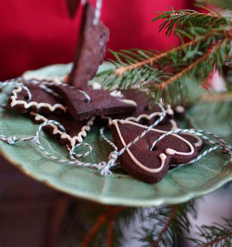 Chocolate Gingerbread Decorations - Rachel Khoo