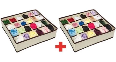 Organizador Colmeia De Gavetas Kit 2 Peças Lingerie Calcinha MercadoLivre