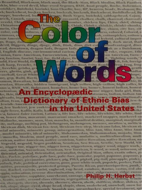 Philip H. Herbst - The Color of Words - An Encyclopaedic Dictionary of ... 