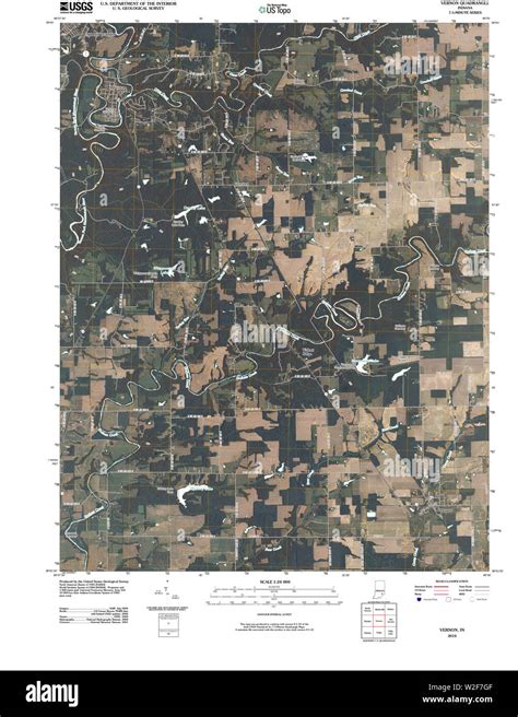 Vernon Indiana Map Cut Out Stock Images And Pictures Alamy