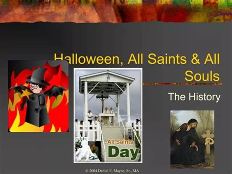 Ppt Halloween All Saints All Souls Powerpoint Presentation Free