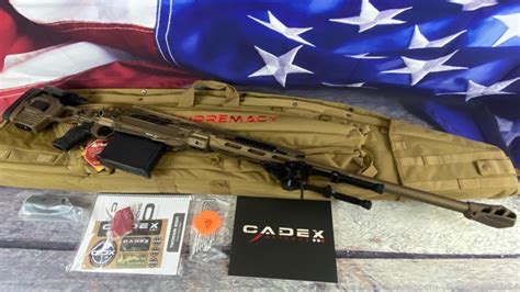 CADEX DEFENCE DEFENSE CDX 50 TREMOR 50BMG Bronze 32 WITH FACTORY BIPOD