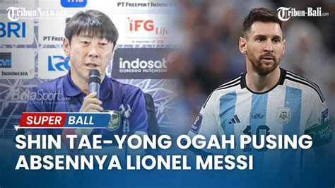 Ogah Pusing Absennya Lionel Messi Sty Hanya Dengan Satu Pemain