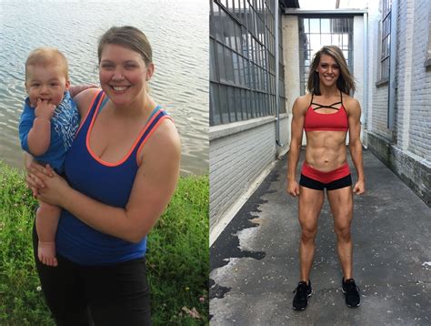 100-Pound Postpartum Weight-Loss Transformation | POPSUGAR Fitness