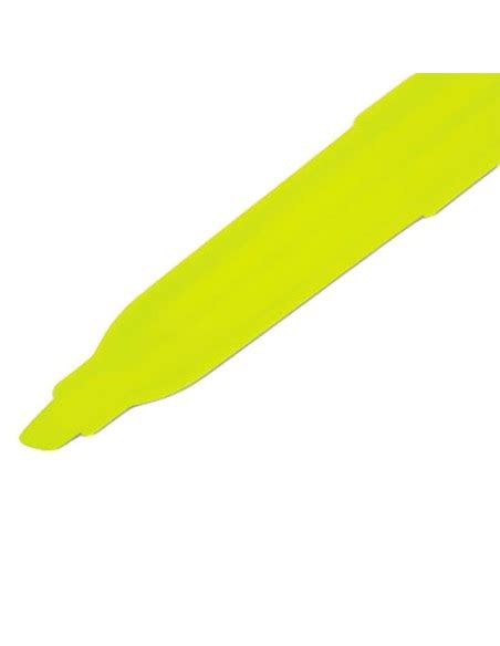 Sharpie 27025 Accent Fluorescent Yellow Chisel Tip Pocket Style