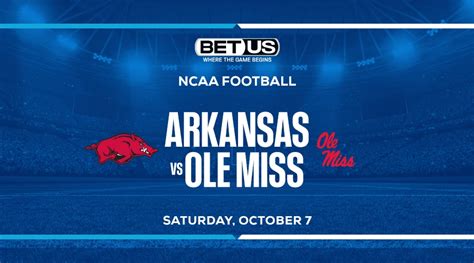 High Powered Ole Miss To Cover Vs Arkansas