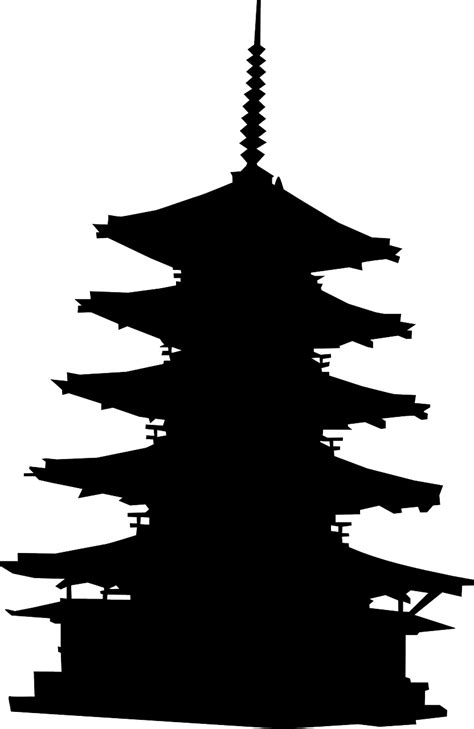 Download Pagoda, Building, Japan. Royalty-Free Vector Graphic - Pixabay