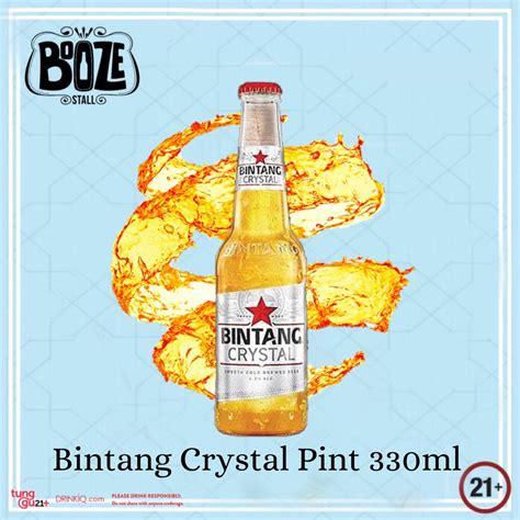 Jual Bintang Crystal Pint 330ml Shopee Indonesia