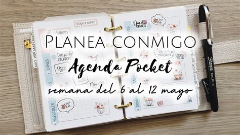 Planea Conmigo Agenda Pocket Semana Del Al Mayo Miss Planner